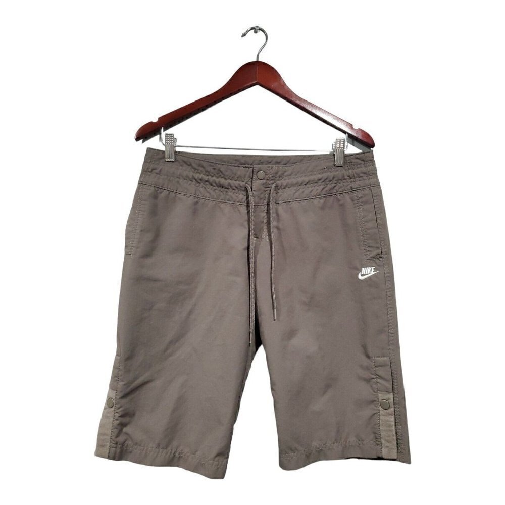 Nike Women's Brown Polyester Casual Bermuda Golf Hiking Shorts Size S 4-6